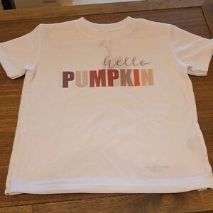 Hello Pumpkin Kids T-Shirt - White